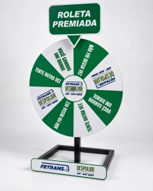 ROLETA PEQUENA DE MESA 70X40 SEM PERSONALIZAÇÃO